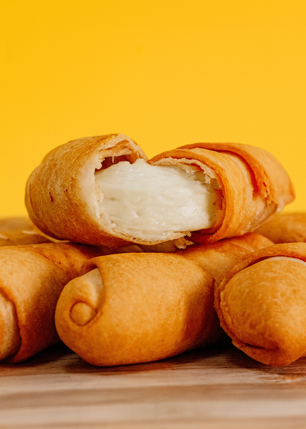 TEQUEÑOS FRESH WHITE CHEESE 100 UNI
